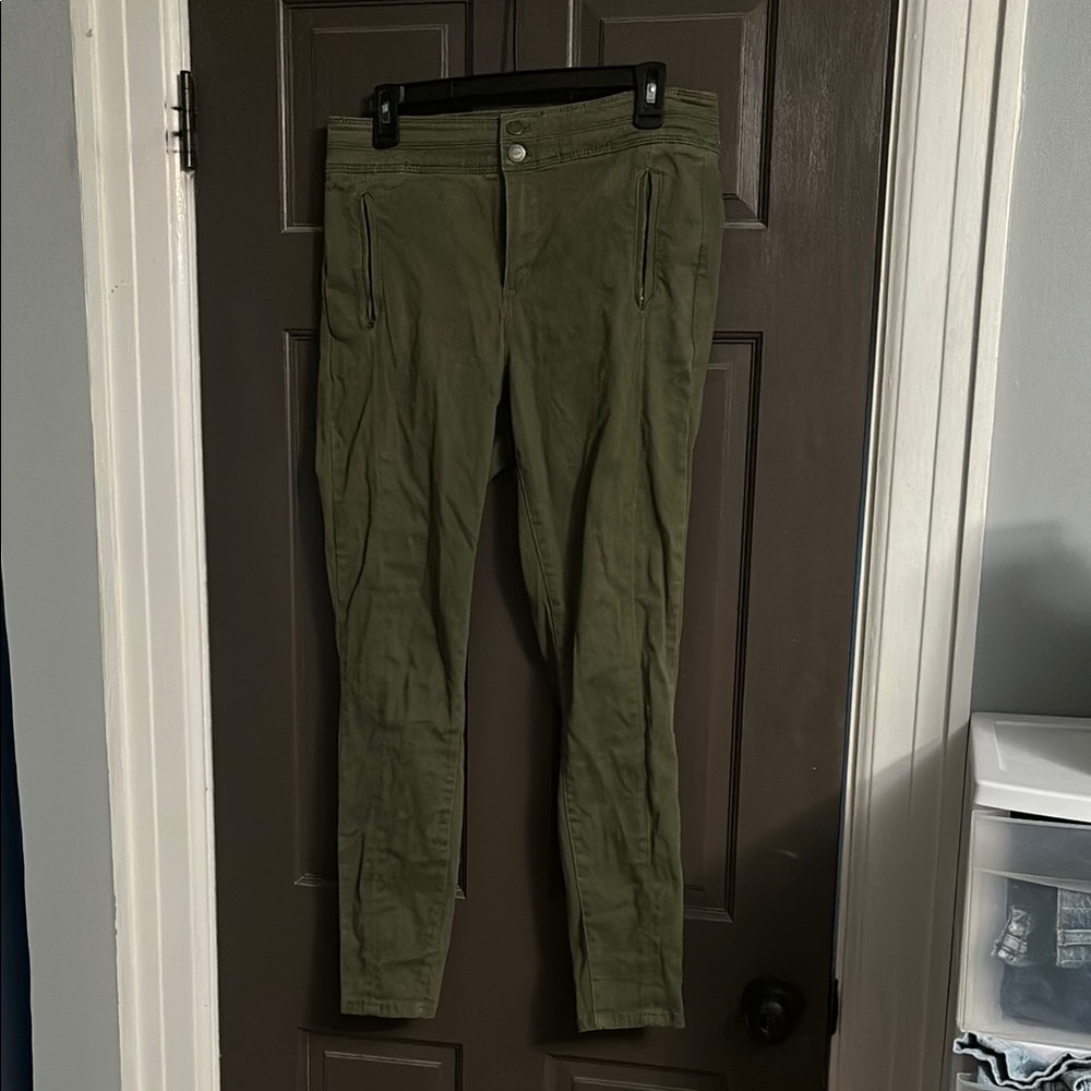 LOFT Olive Green Pants